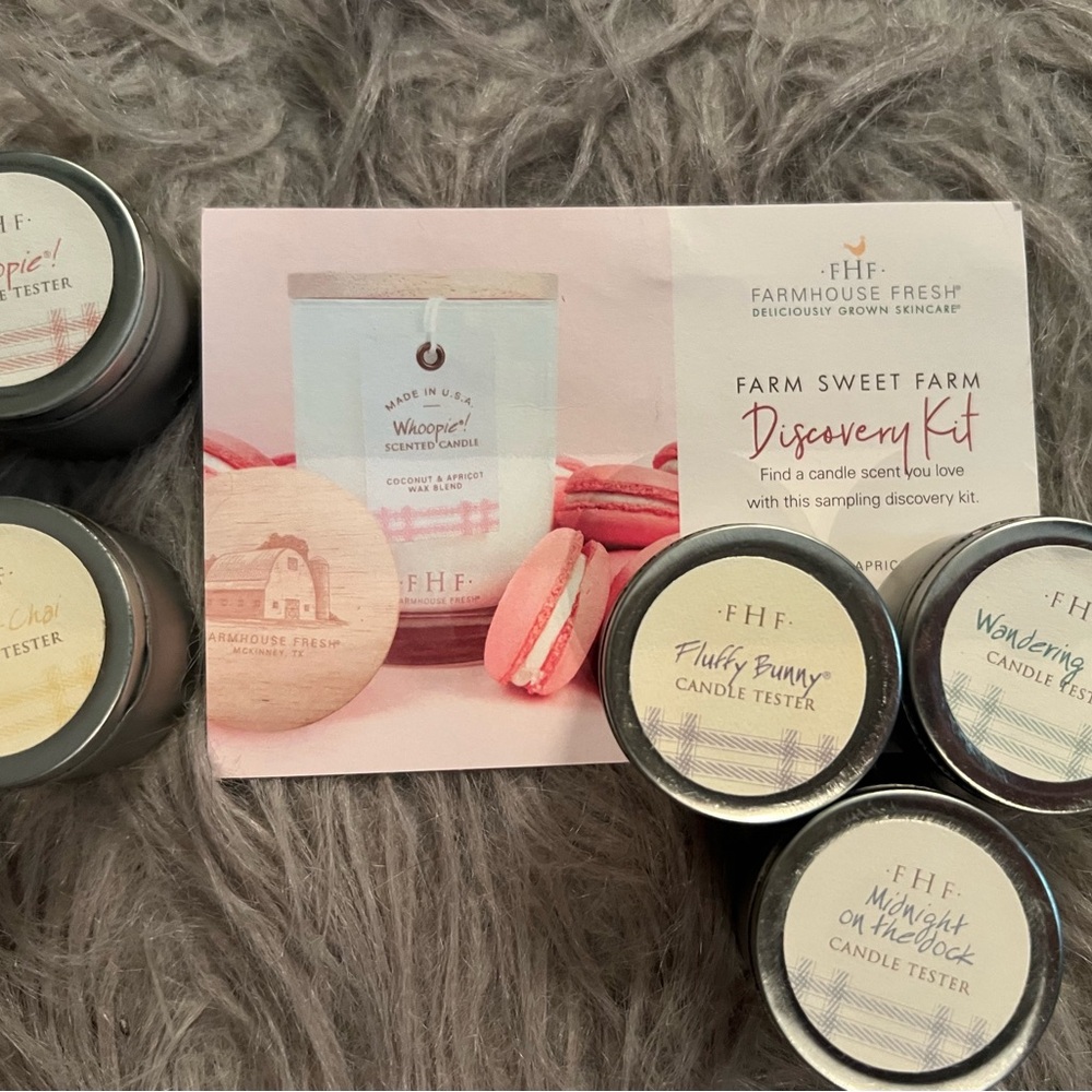 Farmhouse Fresh Sample Candles